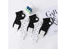 VỚ TRẮNG ĐEN TIM 005 - LỐC 10 ĐÔI VỚ TRẮNG ĐEN TIM 005 - LỐC 10 ĐÔI